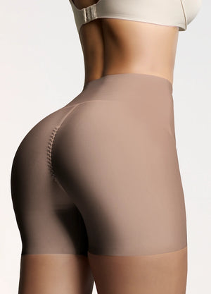 Trío Esencial Salome: Body Manga Larga + Short + Body Panty Invisible