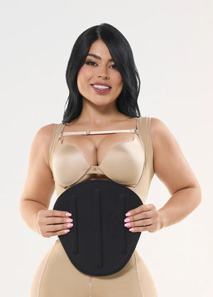 Salomé 2513 Tabla Abdominal con Barras de Silicona | Post Lipo y Marcación Abdominal