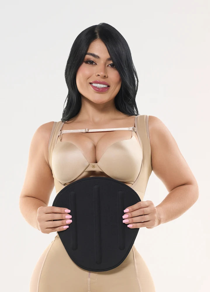 Salomé 2513 Tabla Abdominal con Barras de Silicona | Post Lipo y Marcación Abdominal