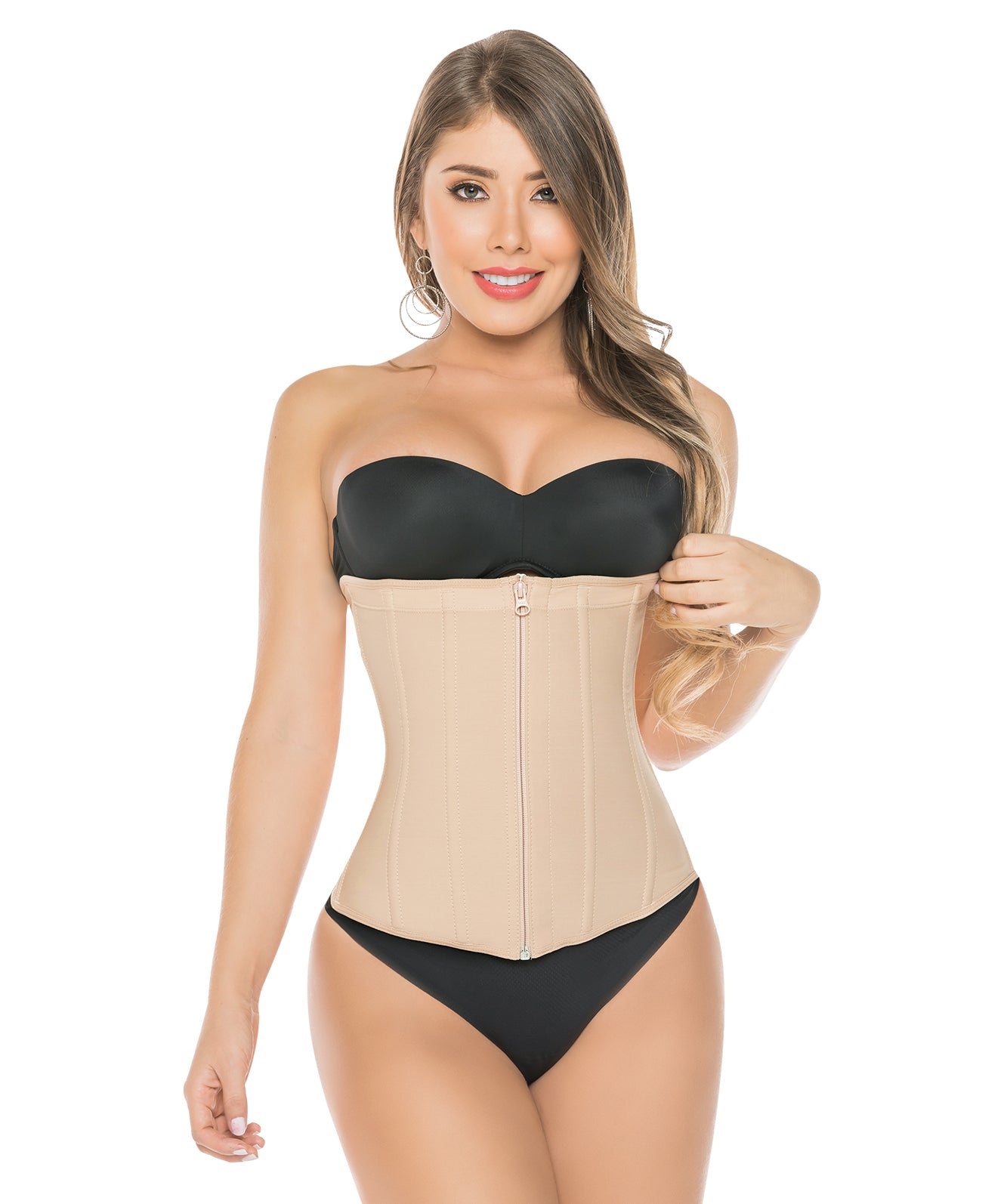 Faja Salome Cinturilla 315 | Control Abdomen y Cintura | Cierre Delantero