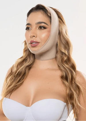 Mentonera Postquirúrgica Salome 322 | Compresión Papada y Bichectomía