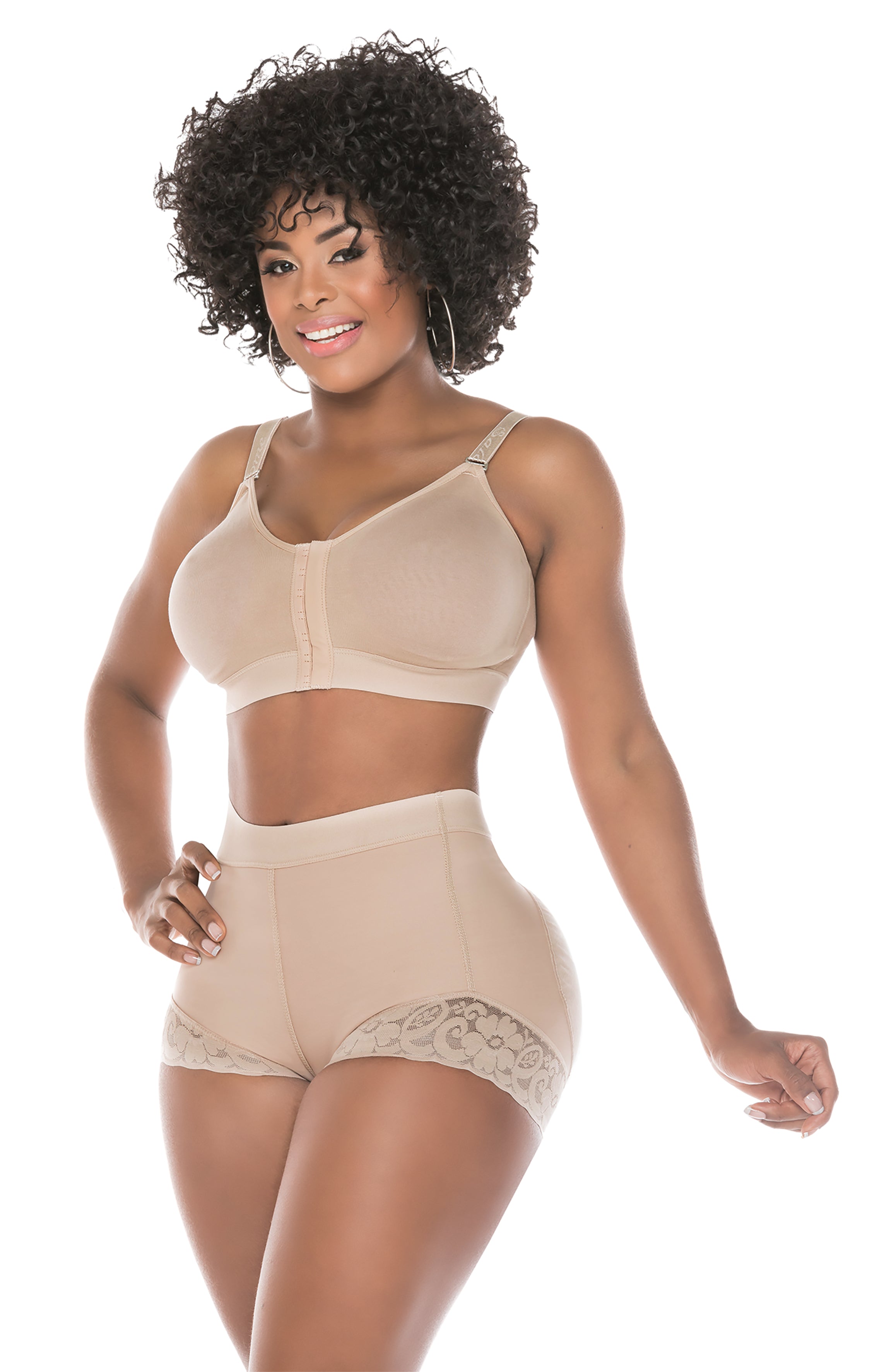 Fajas Salomé 327 Panty Cachetero Levantacola