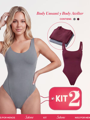 Kit Body Umami Tiras Finas & Atelier Espalda Profunda | Salome 5005 + 5004