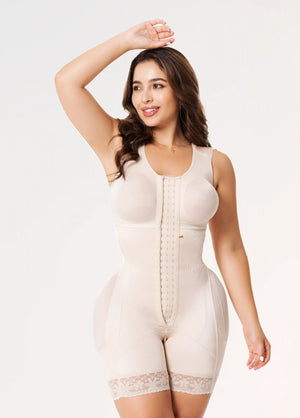 Faja Salome 6411 Postquirúrgica: 3 Niveles de Broches | Reloj de Arena