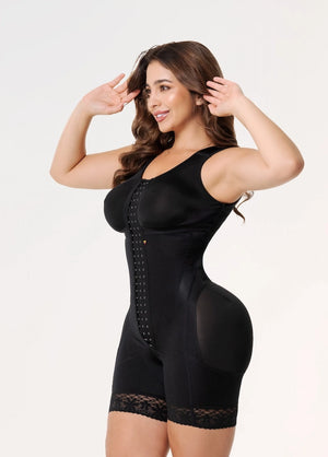 Faja Salome 6411 Postquirúrgica: 3 Niveles de Broches | Reloj de Arena