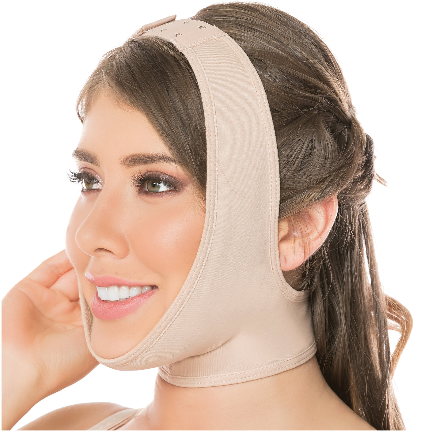 Mentonera Postquirúrgica Salome 322 | Compresión Facial para Papada y Bichectomía