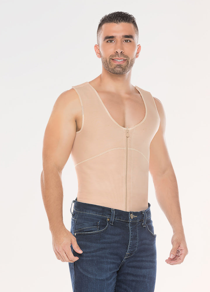 Chaleco Moldeador: Abdomen plano, compresión suave | Salome 122-C LIQUIDACIÓN