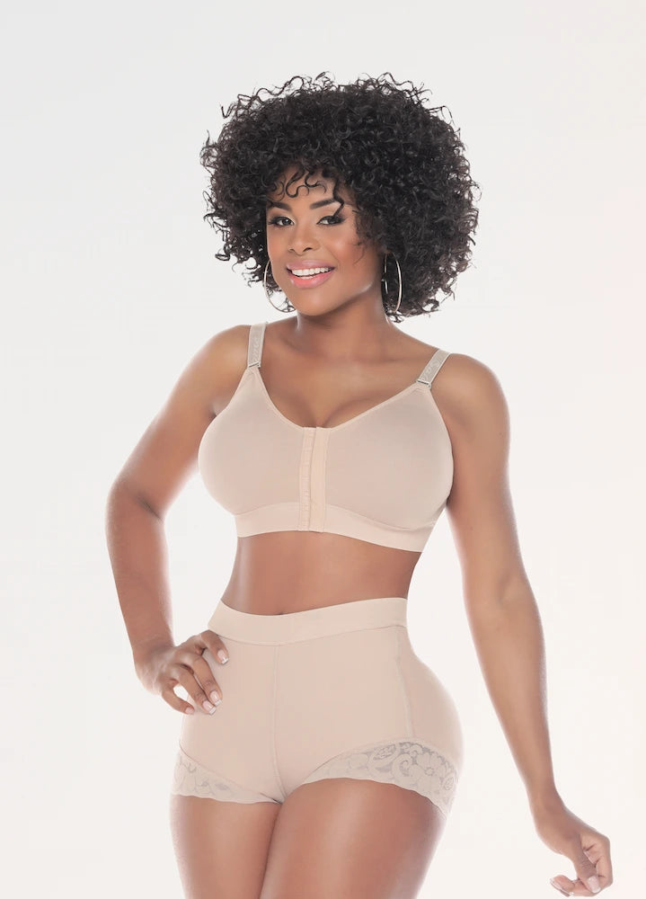 Panty de Alta Compresión 331 con Levantacola y Encaje