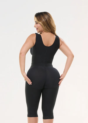 Faja Post-Lipo Salome 523 C: Compresión Media y Brasier Integrado