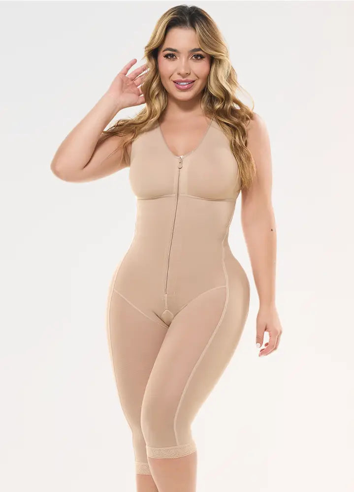 Faja Post-Lipo: Compresión media y brasier integrado | Salome 523 C