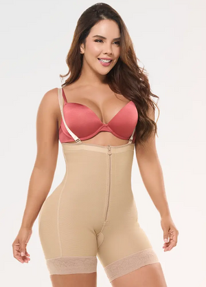 Faja Strapless Salome 62156: Alta compresión y levanta cola