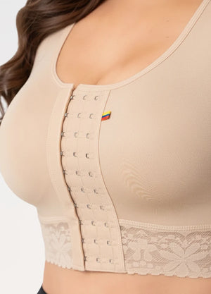 Brasier Postoperatorio Salome 02L4 | Tiras Ajustables