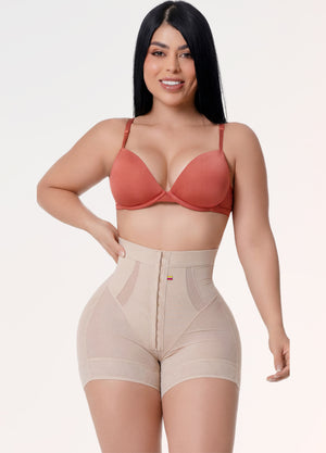 Short Élite Salome TC01C5 levanta cola en beige