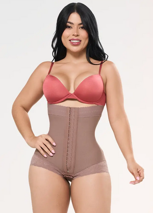 Faja Body Salome 412 CCB | Control de Abdomen y Glúteos Strapless
