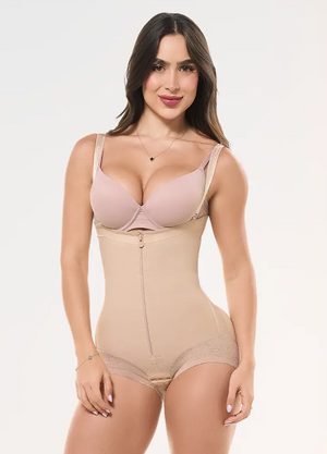Body Faja Cachetero Salome 412 | Strapless | Siliconado Antideslizante