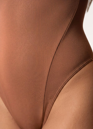 Body Oak Escote Cuadrado, Mangas Largas y Tanga | Salome 5503