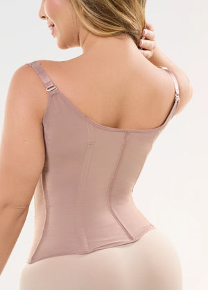 Chaleco Salome Faja 63136-CCB con tiras ajustables y broches