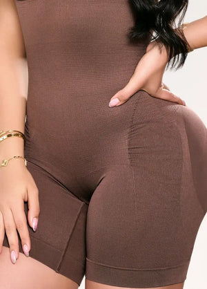 Body Seamless Texturizado: Control de Abdomen y Realce | Salome 7002