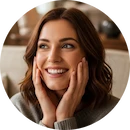 Mujer sonriente