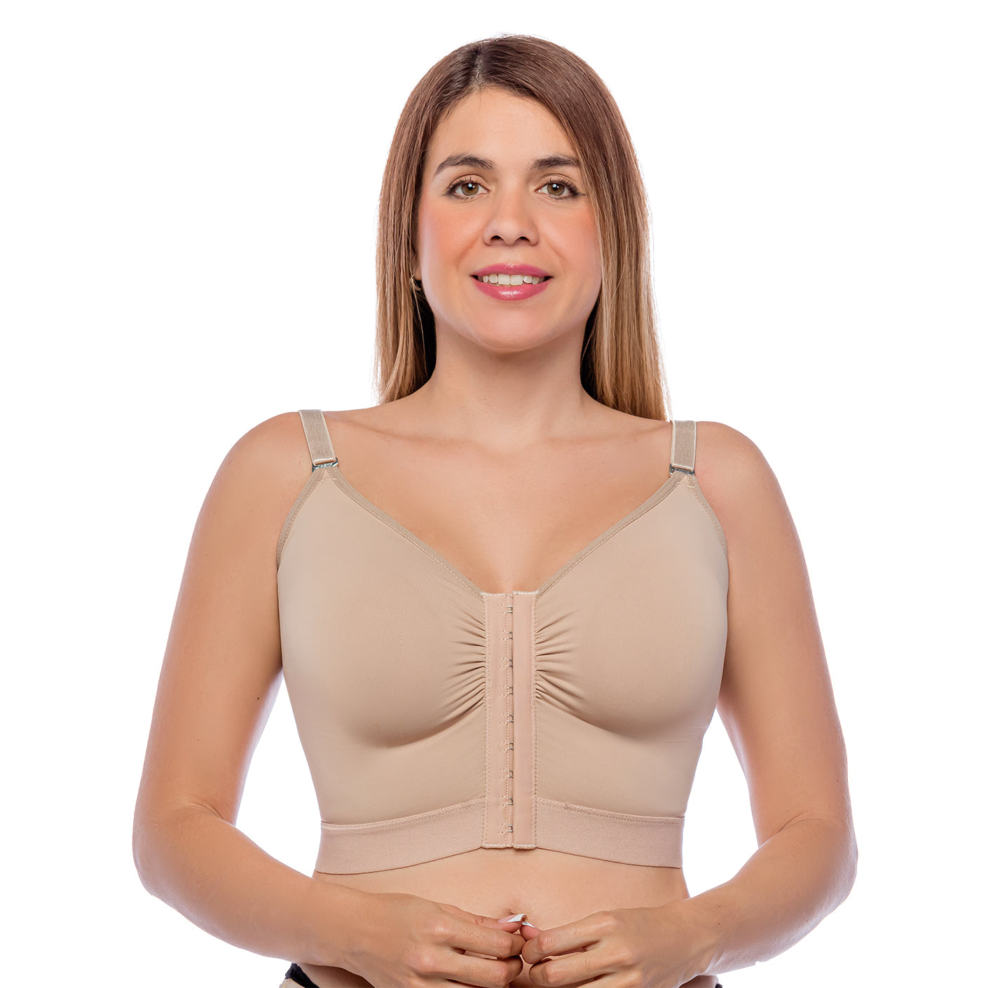Brasier Salome 309 Powernet | Tiras Removibles | Ideal Postoperatorio y Uso Diario | Confort Total