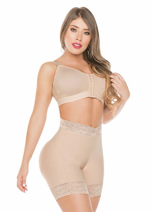 Short Faja Salome 321: Moldeadora de Abdomen y Glúteos para Uso Diario