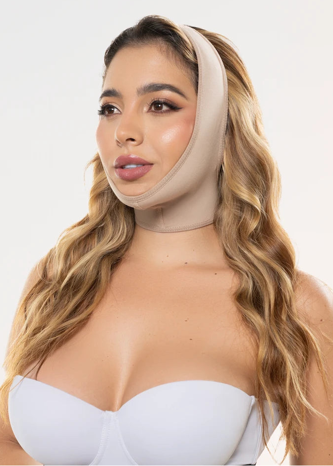 Mentonera Postquirúrgica Salome 322 | Compresión Papada y Bichectomía