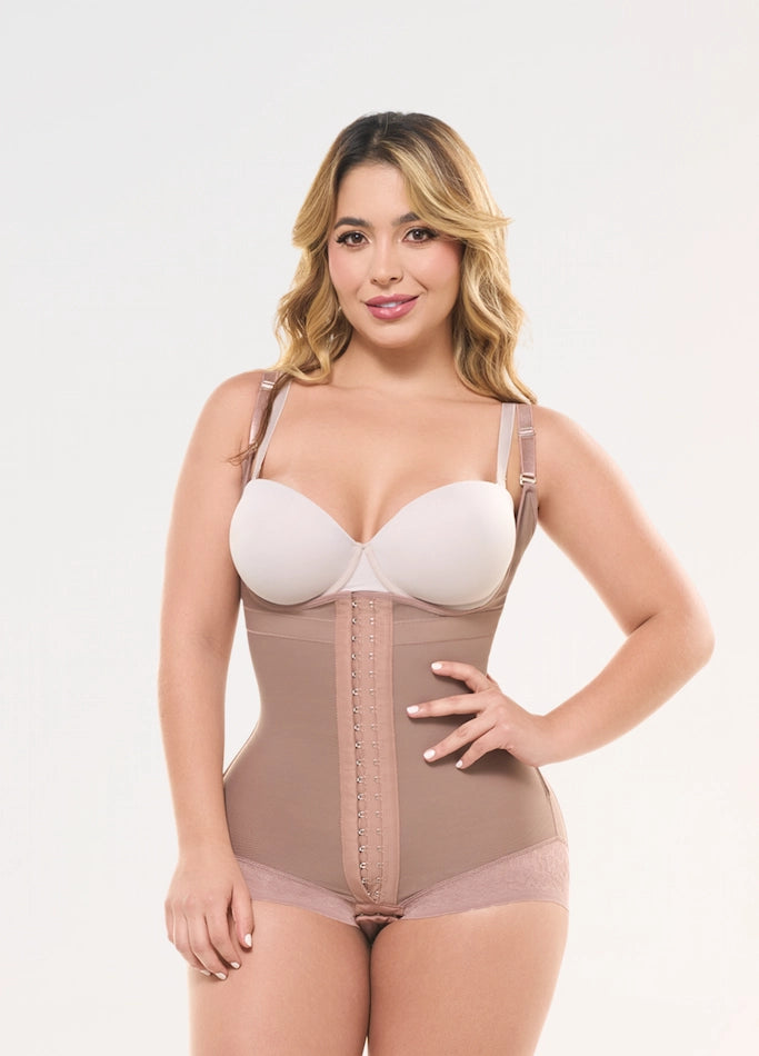 Faja Body Salome 413-CCB | Invisible Moldeadora | Control de Espalda y Abdomen