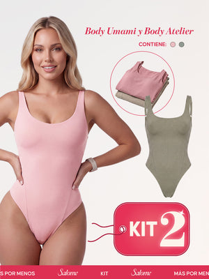 Kit Body Umami Tiras Finas & Atelier Espalda Profunda | Salome 5005 + 5004