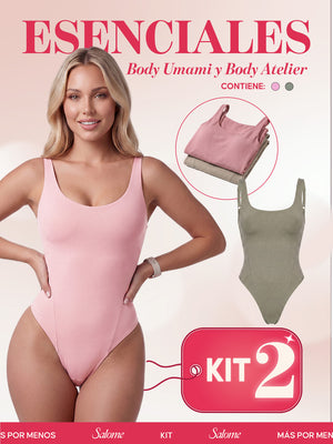 Kit Body Umami Tiras Finas & Atelier Espalda Profunda | Salome 5005 + 5004