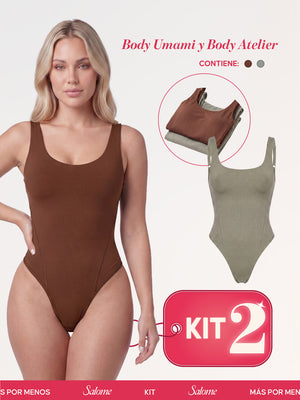 Kit Body Umami Tiras Finas & Atelier Espalda Profunda | Salome 5005 + 5004