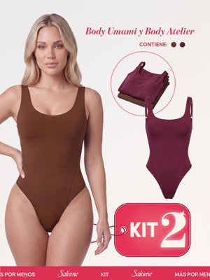 Kit Body Umami Tiras Finas & Atelier Espalda Profunda | Salome 5005 + 5004