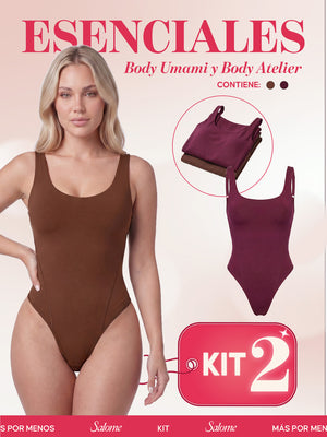 Kit Body Umami Tiras Finas & Atelier Espalda Profunda | Salome 5005 + 5004
