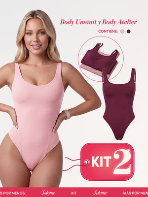 Kit Body Umami Tiras Finas & Atelier Espalda Profunda | Salome 5005 + 5004