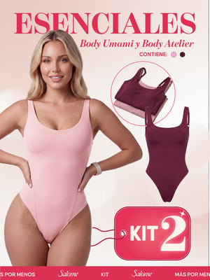 Kit Body Umami Tiras Finas & Atelier Espalda Profunda | Salome 5005 + 5004