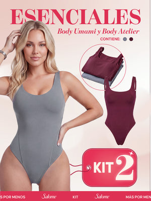 Kit Body Umami Tiras Finas & Atelier Espalda Profunda | Salome 5005 + 5004