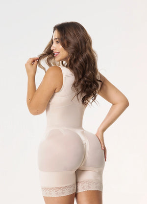 Faja Salome 6411 Postquirúrgica: 3 Niveles de Broches | Reloj de Arena