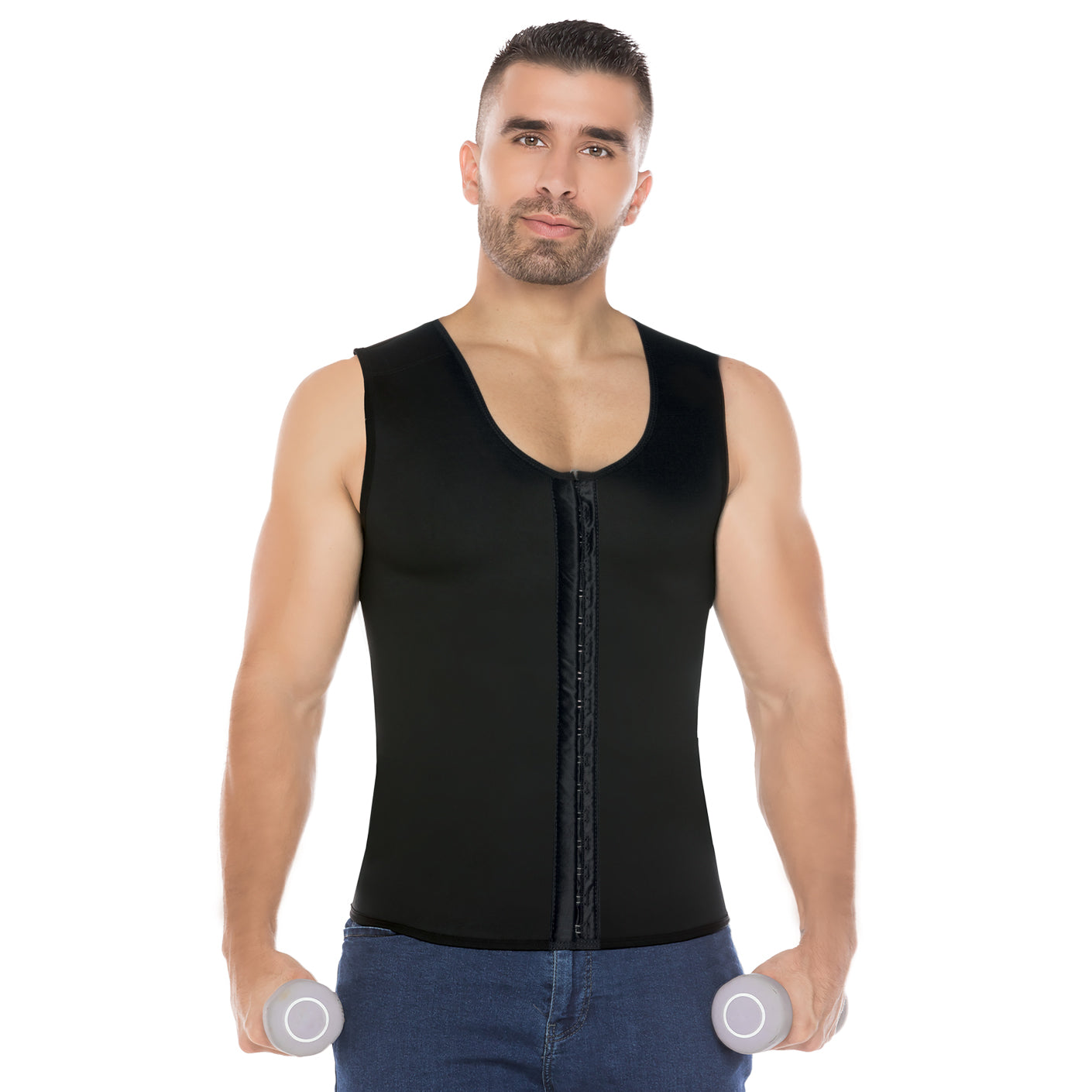Chaleco Reductor Salome 677 S para Hombre | Neopreno Térmico| Ideal para uso deportivo