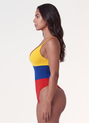 Bodysuit Colombia 2026: Body Tricolor Colombiano | Salome