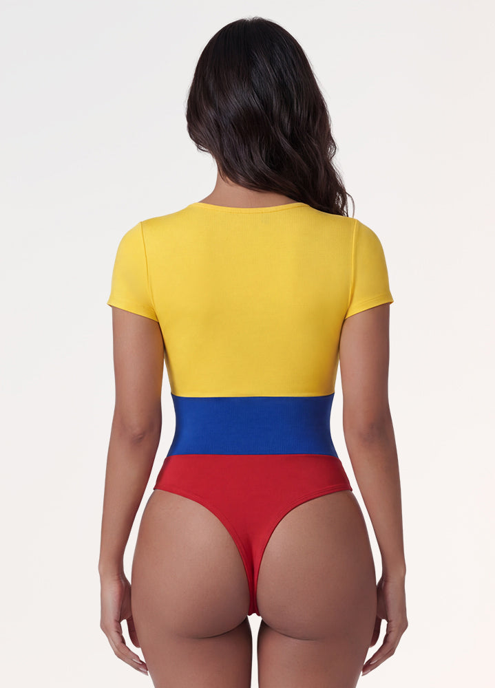 Bodysuit Colombia 2026: Body Tricolor Colombiano | Salome