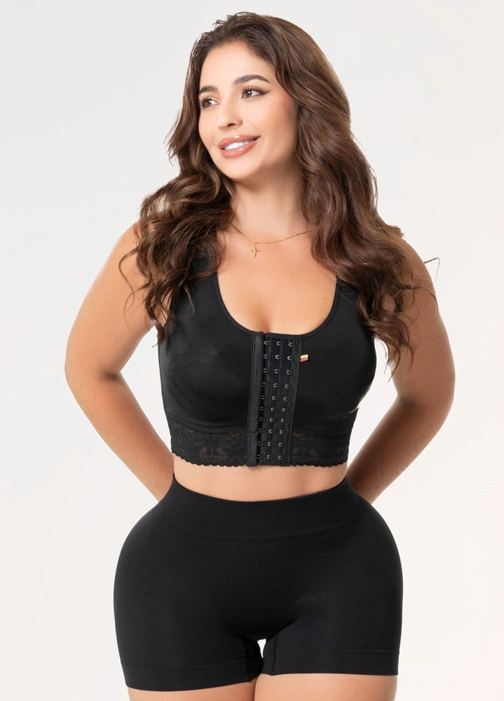 Brasier Postoperatorio Salome 02L4 | Tiras Ajustables