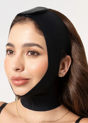 Mentonera Facial Postquirúrgica Salomé | Compresión Baja y Ajuste con Velcro