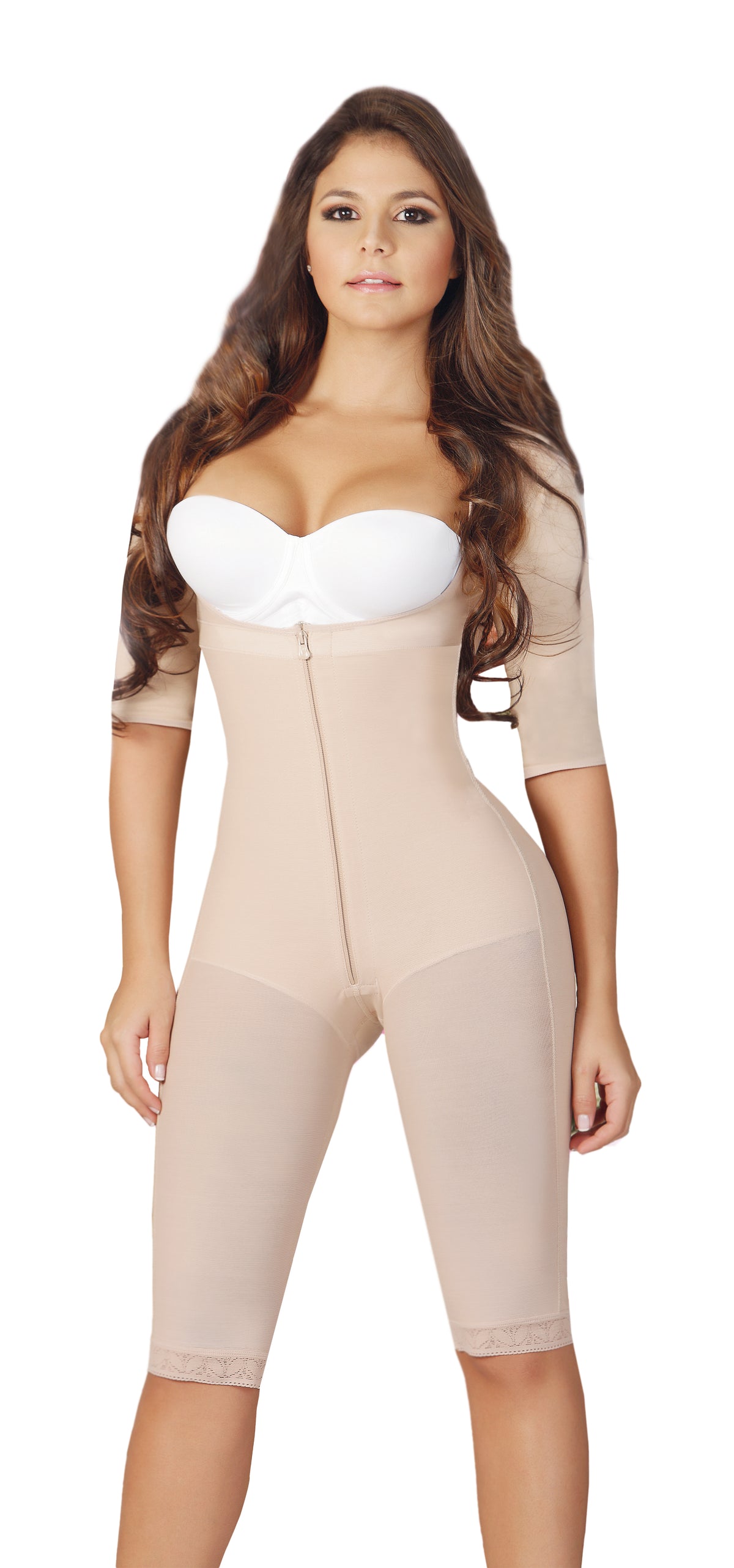 Faja Postquirúrgica Capri con Mangas y Busto Libre | Salome 519 LIQUIDACIÓN