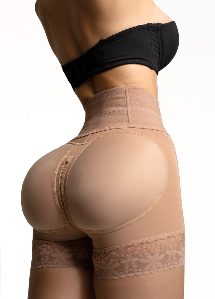 Faja Short Levanta Cola: Cintura extra alta | Salome 07L5