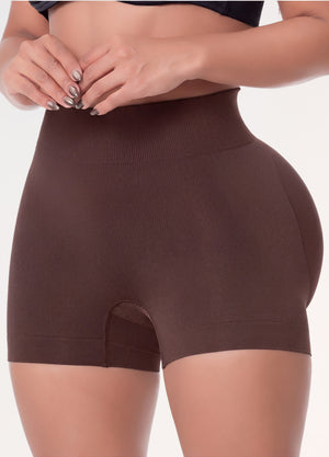 Short Seamless Salome 1203 color Chocolate, detalle de frente