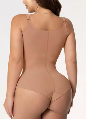 Trío Esencial Salome: Body Manga Corta + Short + Body Panty Invisible