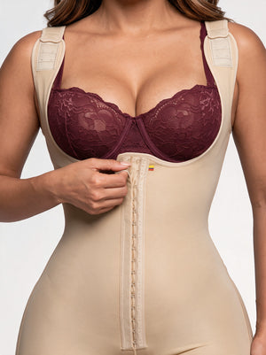Faja de recuperación etapa 1 busto abierto Salome 3005BFM Beige