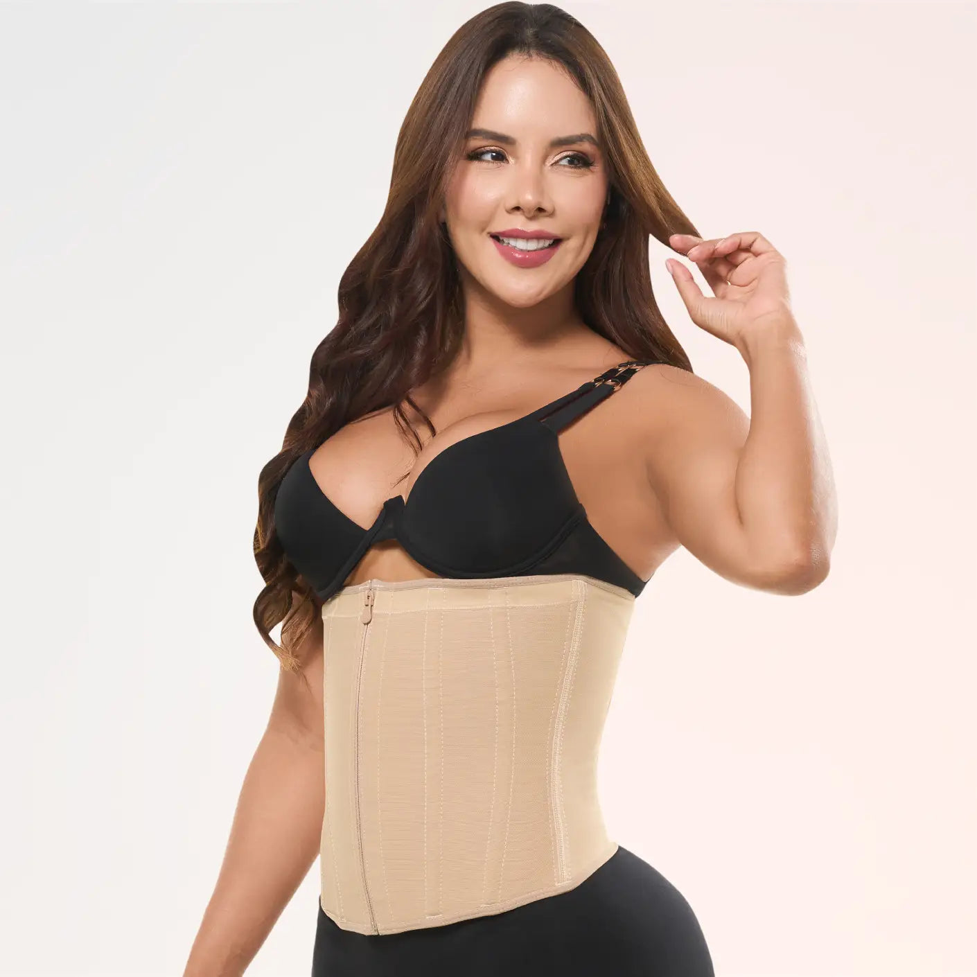 Faja Salome Cinturilla 315 | Control Abdomen y Cintura | Cierre Delantero