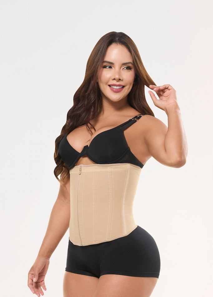 Faja Salome Cinturilla 315 | Control Abdomen y Cintura | Cierre Delantero