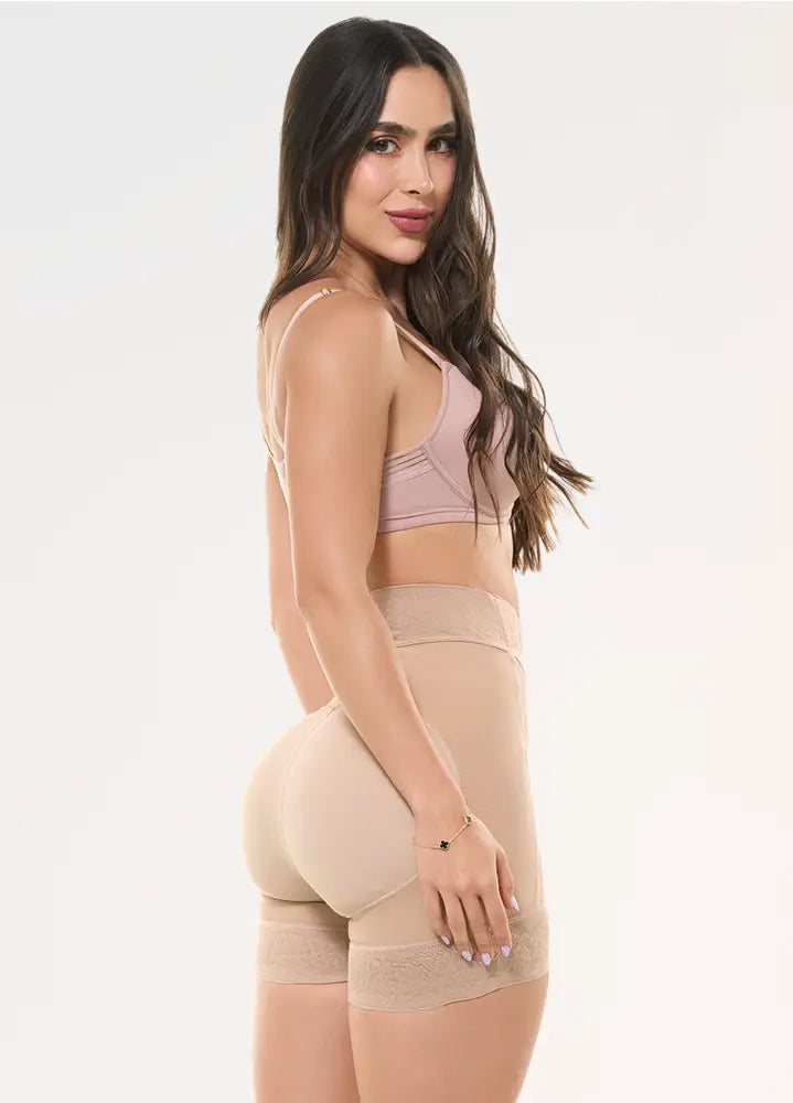 Short Faja Salome 321: Moldeadora de Abdomen y Glúteos para Uso Diario