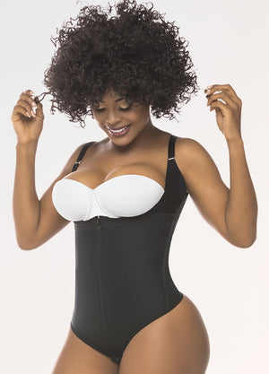 Body Faja Tipo Brasilera con Espalda Alta | Salome 351 LIQUIDACIÓN